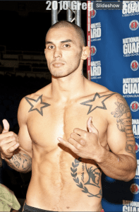 Max Holloway early mma fight