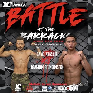 X157 - David Webster vs. Brandon Buenconsejo