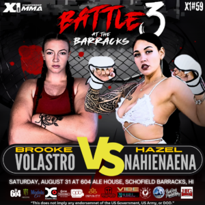 X1-59 Brooke Volastro vs. Hazel Nahienaena