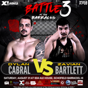 X1-59 Dylan Cabral vs. Zavian Bartlett,