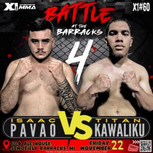 x1-60 Isaac Pavao vs. Titan Kawaliku
