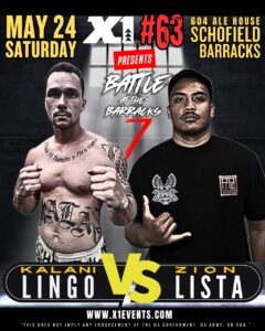 X1-63 Kalani Lingo vs. Zion Lista