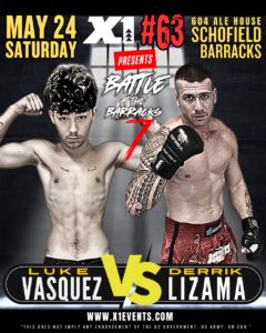 X1-63 Luke Vasquez vs. Derrik Lizama