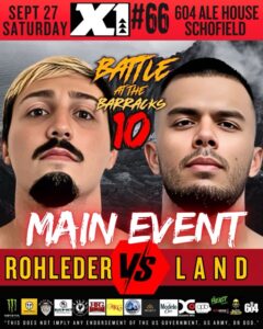 Michael Rohleder vs. Brandon Land