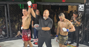 Kamalei Hassett defeats Brandon Land by split decision to retain X-1 featherweight title at Battle at the Barracks 11